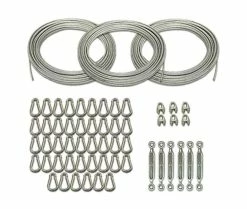 Cable Kit For 55' Batting Cage Installation By Cimarron
