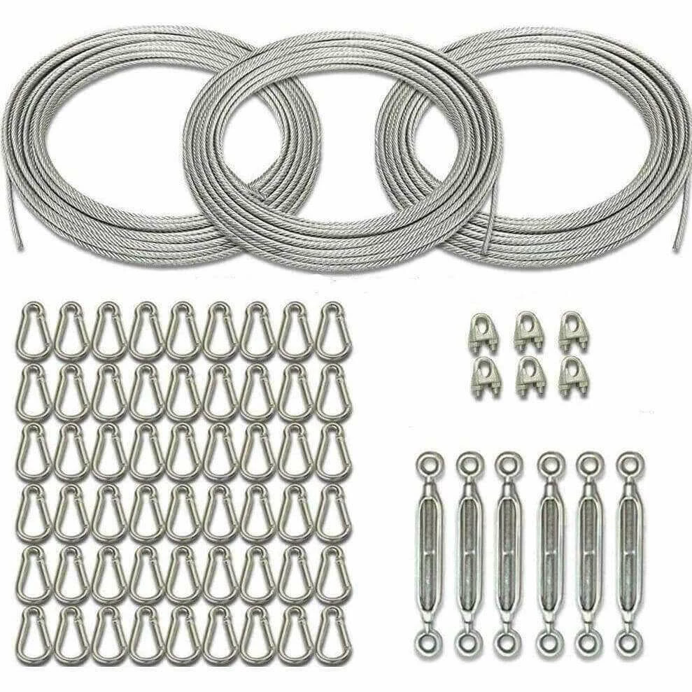 Cable Kit For 70' Batting Cage Installation By Cimarron