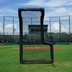 5'W X 7'H Pro L-Screen W/ Head Protector By Muhl Tech