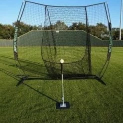 The Backyard Launch Angle Net With Ace Tee By Muhl Tech