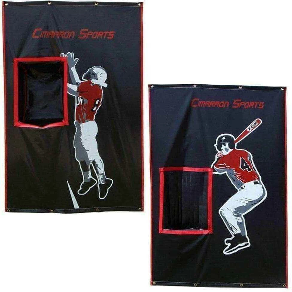 The '2-Sport Catcher' Vinyl Backstop By Cimarron Sports