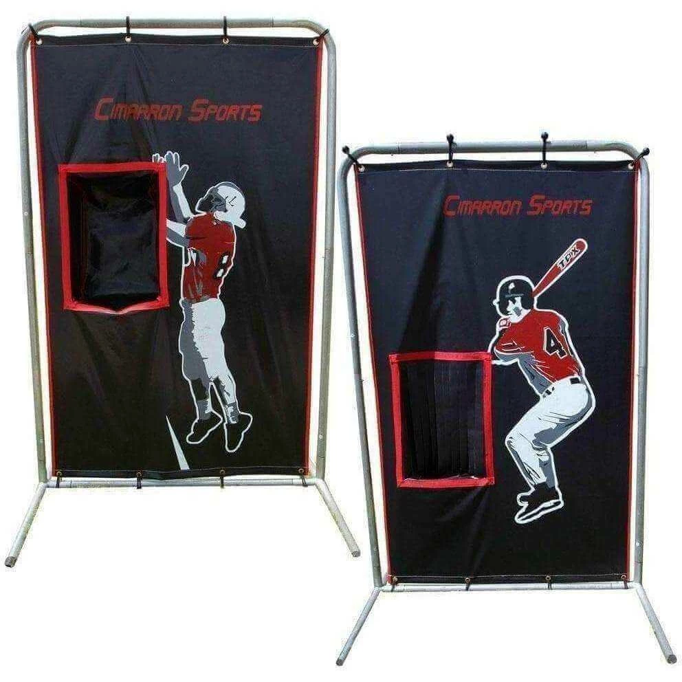 The '2-Sport Catcher' Vinyl Backstop By Cimarron Sports - Image 2